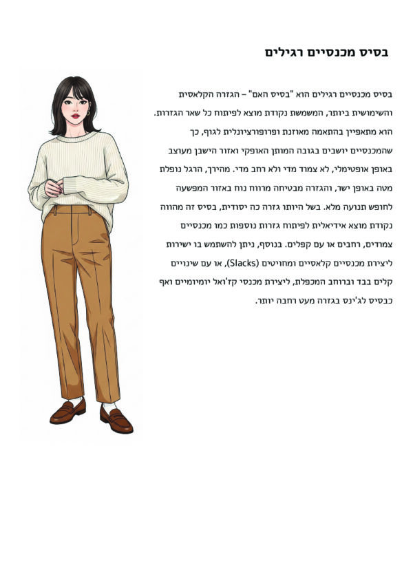 מכנסיים רגילים